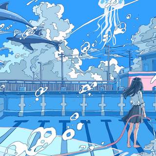 Anime cute desktop wallpaper