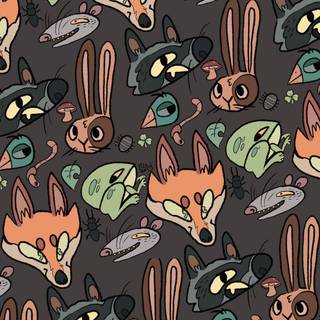 Goblincore desktop wallpaper