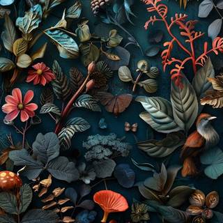 Goblincore desktop wallpaper