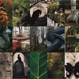 Goblincore desktop wallpaper