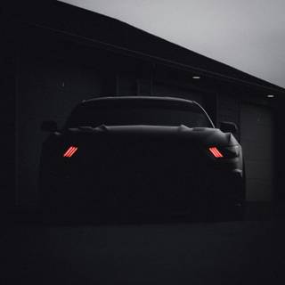 Dark car mobile wallpaper