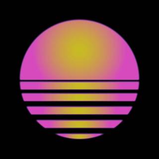 Synthwave mobile wallpaper