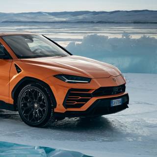 Lamborghini Urus mobile wallpaper