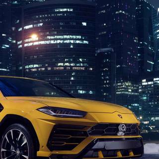 Lamborghini Urus mobile wallpaper