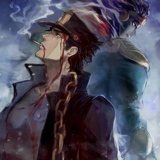 Jotaro mobile wallpaper