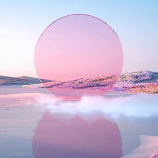 Pink aesthetic mobile wallpaper