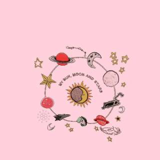 Pink aesthetic mobile wallpaper