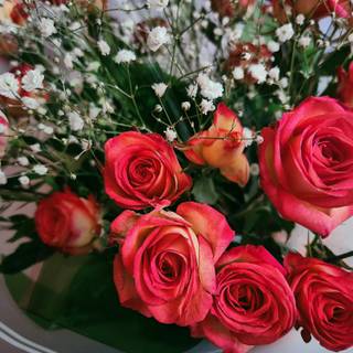 Fresh flowers wallpaper