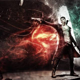 Devil May Cry logo wallpaper