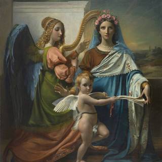 Holy angel wallpaper