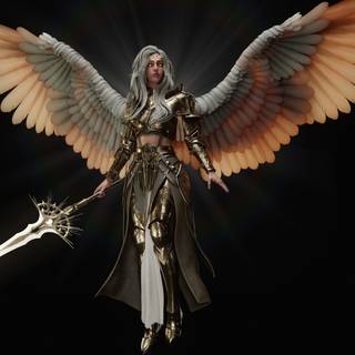 Holy angel wallpaper