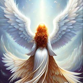 Holy angel wallpaper