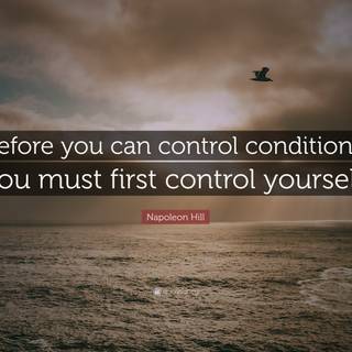 Control yourself wallpaper