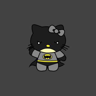 Hello Kitty Batman wallpaper