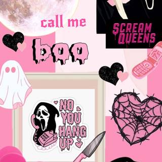 Aesthetic Scream wallpaper