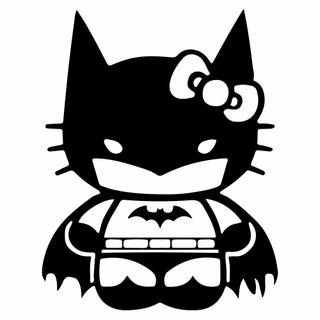 Hello Kitty Batman wallpaper
