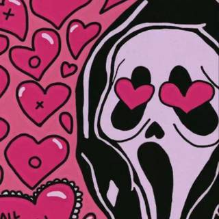 Aesthetic Scream wallpaper