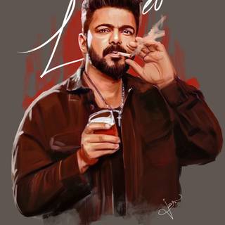 Leo Thalapathy Vijay wallpaper