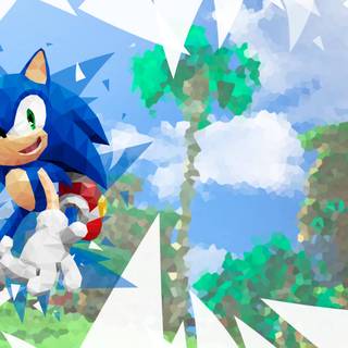 Sonic Green Hill wallpaper