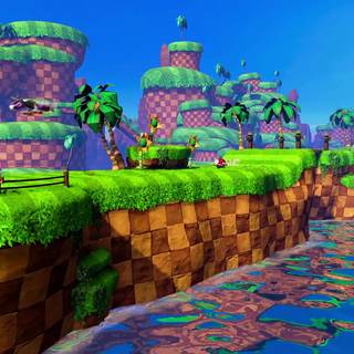 Sonic Green Hill wallpaper