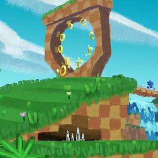 Sonic Green Hill wallpaper