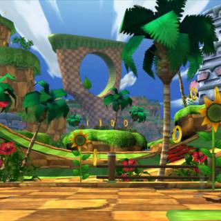 Sonic Green Hill wallpaper