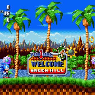 Sonic Green Hill wallpaper