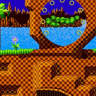 Sonic Green Hill wallpaper