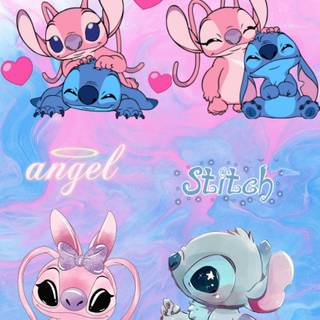 Stitch Kawaii wallpaper
