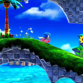 Sonic Green Hill wallpaper