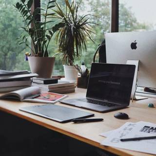 Remote work wallpaper