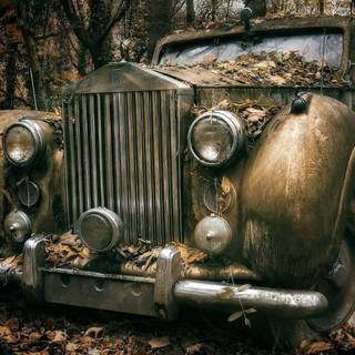 Rolls-Royce vintage wallpaper