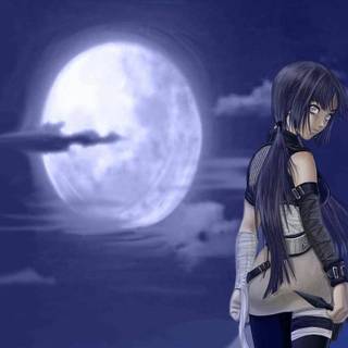 Sad Hinata wallpaper