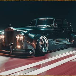 Rolls-Royce vintage wallpaper