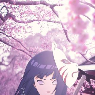 Sad Hinata wallpaper