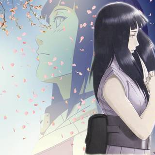 Sad Hinata wallpaper