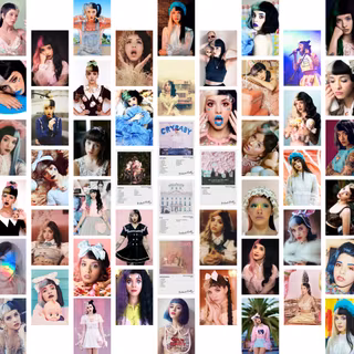 Melanie Martinez collage wallpaper