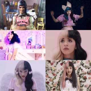 Melanie Martinez collage wallpaper