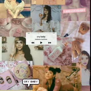 Melanie Martinez collage wallpaper