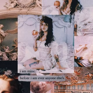 Melanie Martinez collage wallpaper