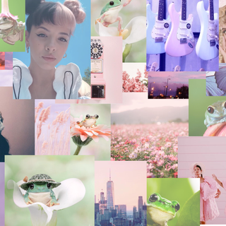 Melanie Martinez collage wallpaper