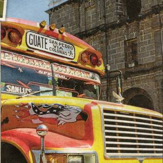 Guatemala bus wallpaper