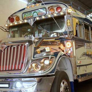 Guatemala bus wallpaper