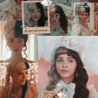 Melanie Martinez collage wallpaper