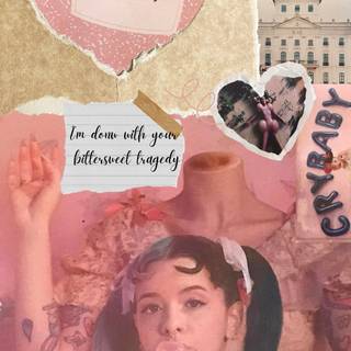 Melanie Martinez collage wallpaper