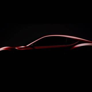 Black red car wallpaper