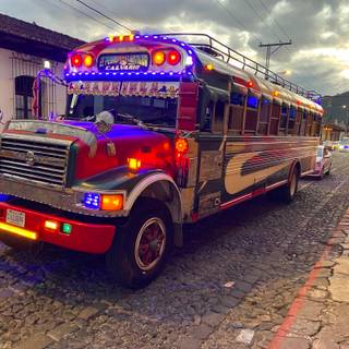 Guatemala bus wallpaper