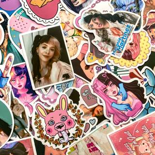 Melanie Martinez collage wallpaper