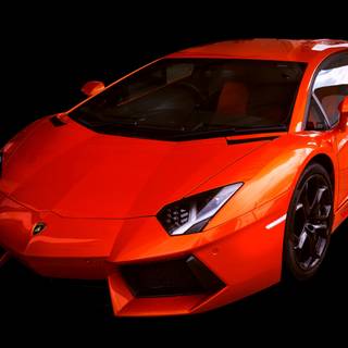 Black red car wallpaper