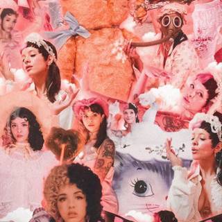 Melanie Martinez collage wallpaper